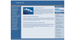 Desktop Screenshot of capitandeyate.es